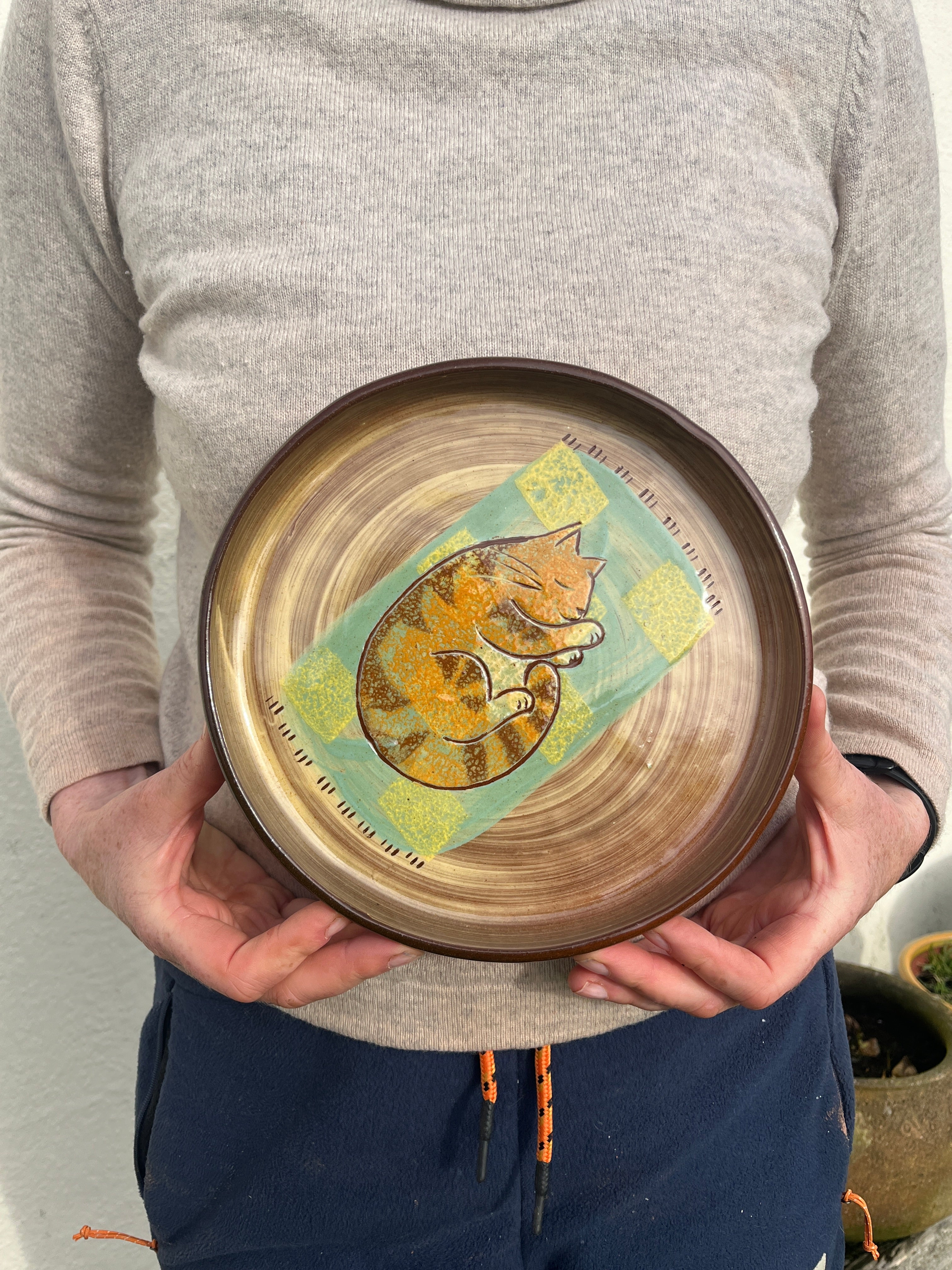 Cat Plate