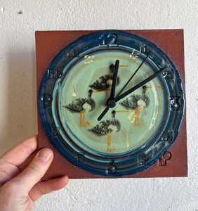 Oystercatcher Clock