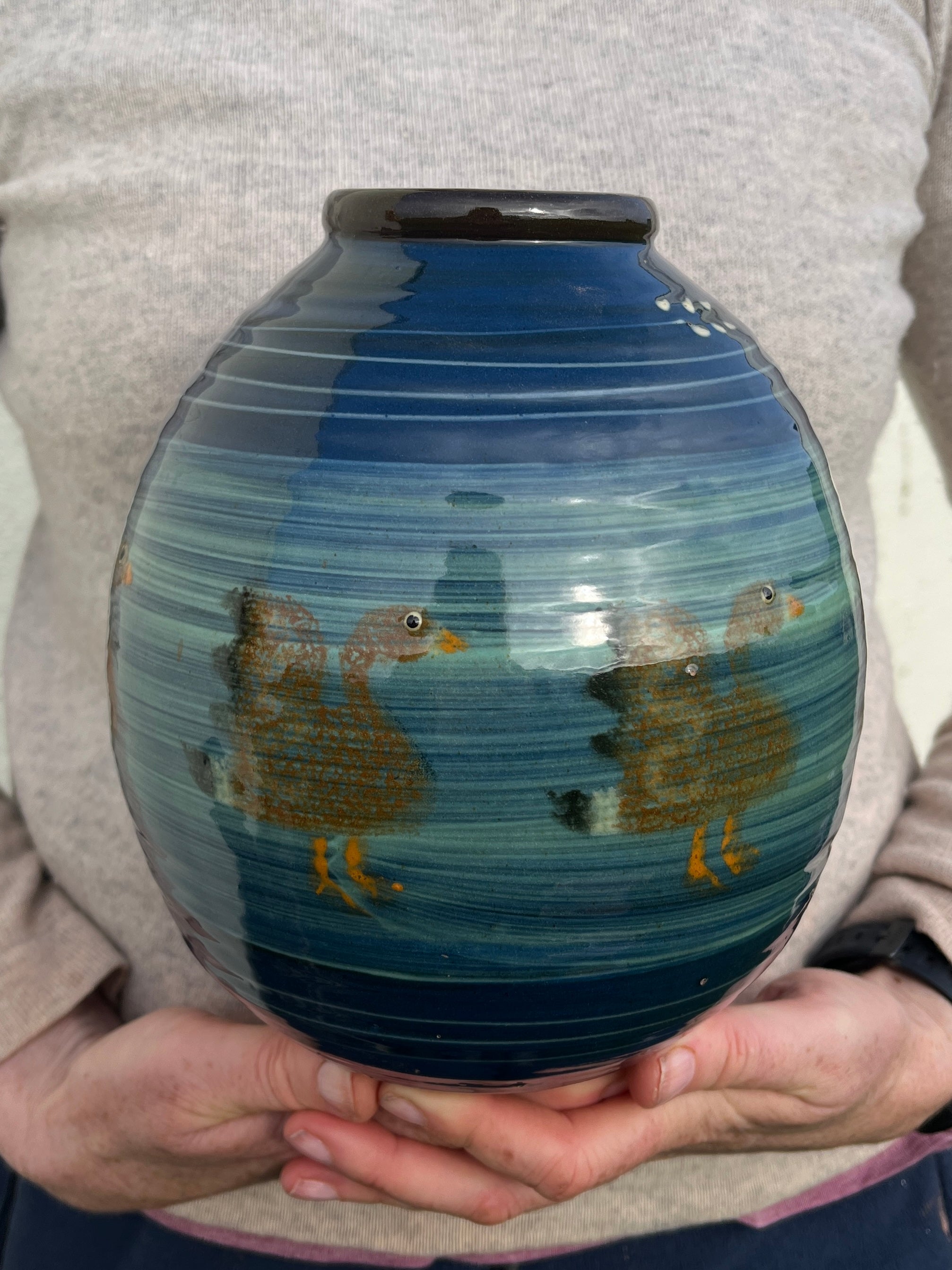 Goose Vase