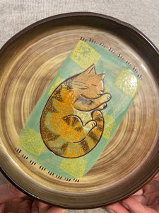 Cat Plate