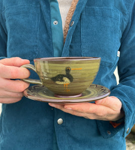 Cup and saucer