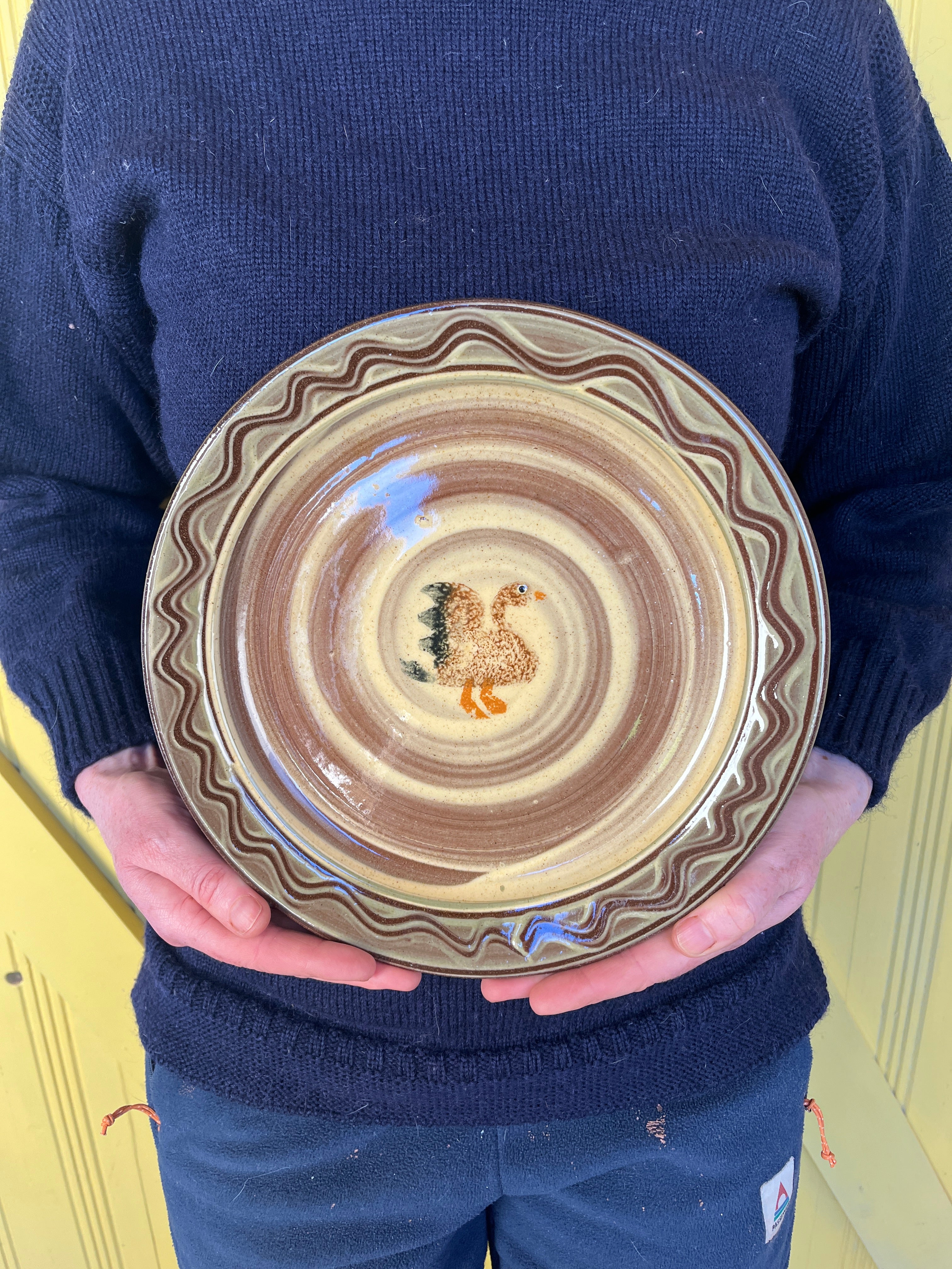 Goose Dinner Plate